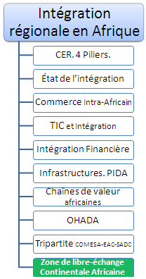 Intégration économique en Afrique (cours master doctorat) Communautés économiques. Commerce intra-africain