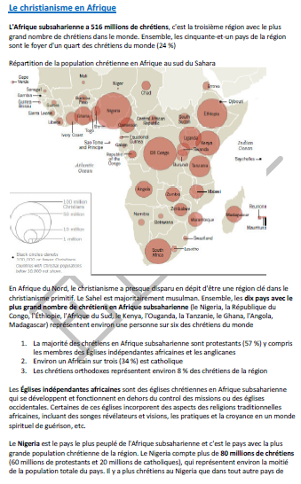Doctorat : Christianisme en Afrique