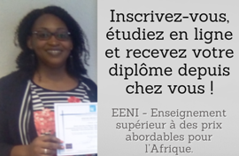 Étudiant africaine (cours, master, doctorat) en affaires internationales