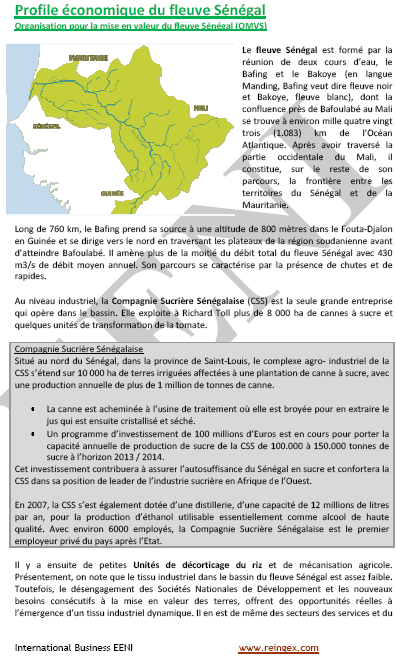 Organisation pour la mise en valeur du fleuve Sénégal, la Guinée, le Mali, la Mauritanie et le Sénégal