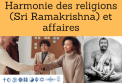 Harmonie des religions, principe Sri Ramakrishna Paramahansa (éthique mondiale)