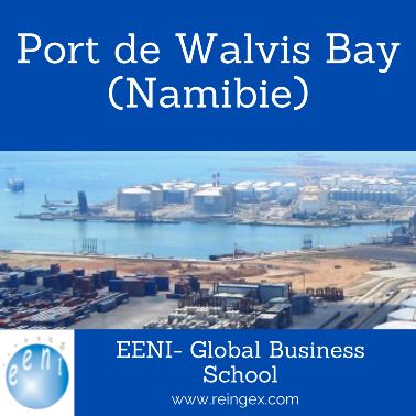 Le port de Walvis Bay, Namibie