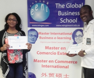 Étudiants Master en Commerce International EENI École d'Affaires / Business School